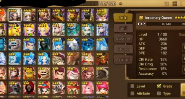 Summoners War Global com Veronica Taor Psamathe Shaina Taila