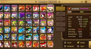 Summoners War Global com Veronica Taor Psamathe Shaina Taila