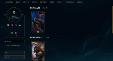 Conta League of Legends - Platina IV