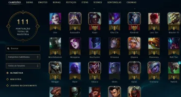 Conta League of Legends - Platina IV