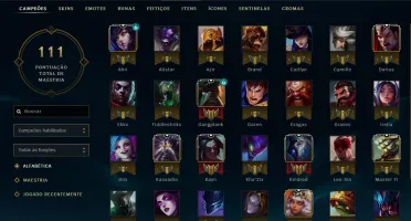 Conta League of Legends - Platina IV