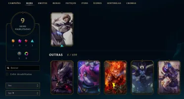 Conta League of Legends - Platina IV