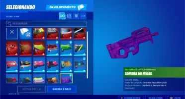Conta de fortnite