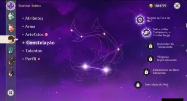 AR49 XIAO+QIQI+MONA+VENTI+HARPA CELESTIAL+12 CHAR CONST.