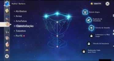 AR49 XIAO+QIQI+MONA+VENTI+HARPA CELESTIAL+12 CHAR CONST.