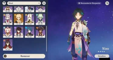 AR49 XIAO+QIQI+MONA+VENTI+HARPA CELESTIAL+12 CHAR CONST.