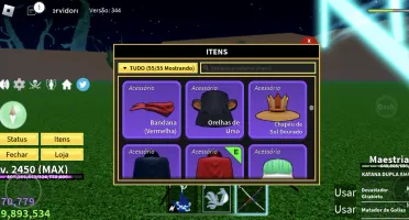 Vendo conta de blox fruit