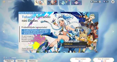 Genshin Ar60- 66 Personagens(26 T5) Garantido* + 14 Armas T5