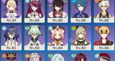 Genshin Ar60- 66 Personagens(26 T5) Garantido* + 14 Armas T5