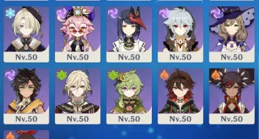 Genshin Ar60- 66 Personagens(26 T5) Garantido* + 14 Armas T5