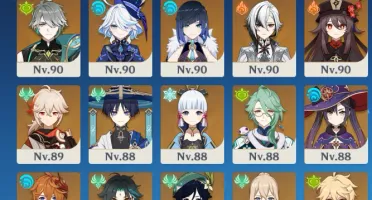 Genshin Ar60- 66 Personagens(26 T5) Garantido* + 14 Armas T5