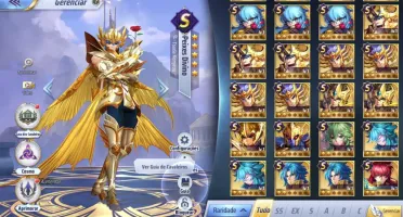 Saint seiya Awakening com mais de 3600 Gemas Avançadas