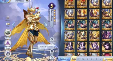 Saint seiya Awakening com mais de 3600 Gemas Avançadas