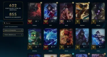 Conta League of Legends Platina 3