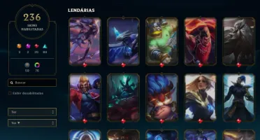 Conta League of Legends Platina 3