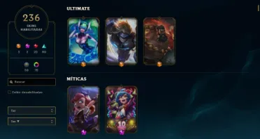 Conta League of Legends Platina 3