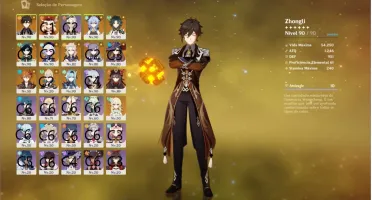 CONTA AR 56 Todos chars limitados de Banner e 14k de gemas
