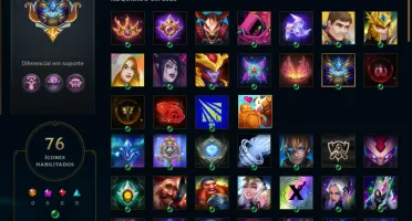 Conta Lol Level 130 + 51 Skins, 84 campeões + conta Valorant