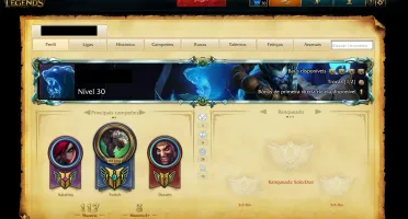 Conta com borda de platina