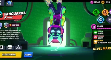 Conta de brawl stars com Shelly estelar