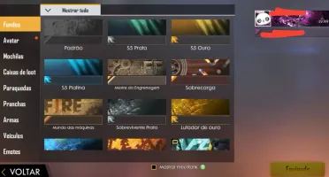 Conta Free Fire: Nível 48