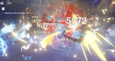 AR 47 EULA 100K DAMAGE + DILUC + TÚMULO + ATLAS
