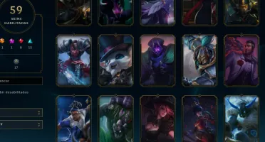 CONTA LOL - LVL 154 - 132 Champions - 59 Skins - FULL ACESSO
