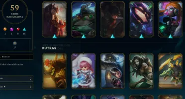 CONTA LOL - LVL 154 - 132 Champions - 59 Skins - FULL ACESSO