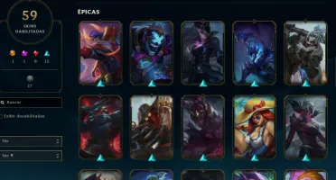 CONTA LOL - LVL 154 - 132 Champions - 59 Skins - FULL ACESSO