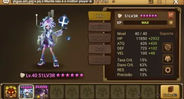 Conta 2 Ld Summoners Wars