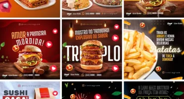 Pack Artes Para Lanchonete E Restaurante – Design Pro