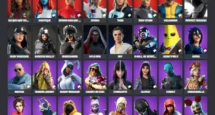 Conta Fortnite com +6000 gasto com minty, travis, world cup