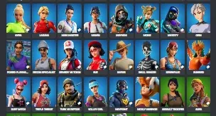 Conta Fortnite com +6000 gasto com minty, travis, world cup