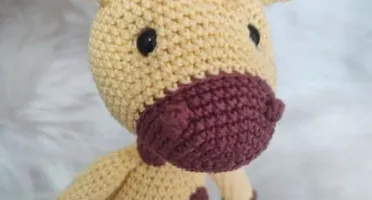 Amigurumi Girafa de Crochê
