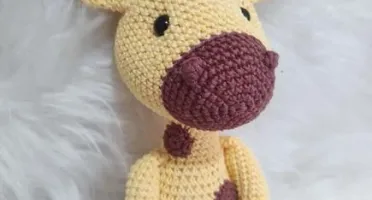 Amigurumi Girafa de Crochê
