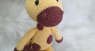 Amigurumi Girafa de Crochê
