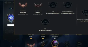 Bronze 2 com 90 Champs e 44 Skins