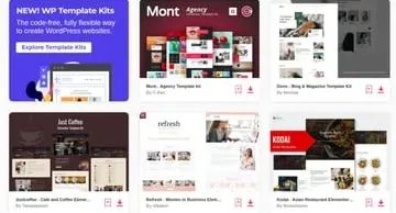 Pack de Templates Envato Elements Tema Agência de Marketing