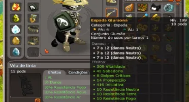 Conjunto de itens caros