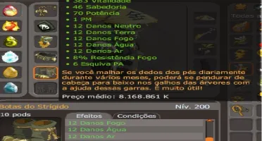 Conjunto de itens caros