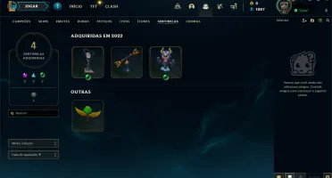Conta lol Diamante 2, lvl 42 - League of Legends