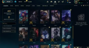 Conta lol Diamante 2, lvl 42 - League of Legends