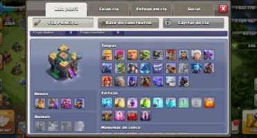 Conta de Clash of Clans