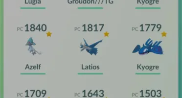 Conta Pokémon Go lvl 33 lendários e shiny