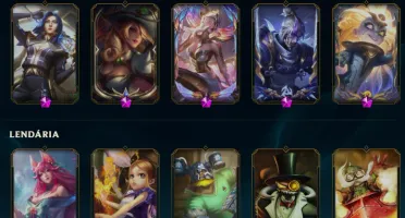 Conta LOL RARA / Full Champions / 408 Skins / Jinx Fragmenta