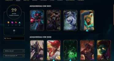 Conta lol lv 93 barata