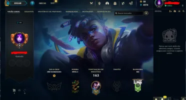 Conta lol lv 93 barata