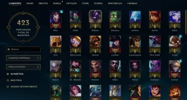 Conta League Of Legends Barata