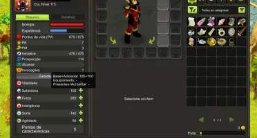 CONTA DOFUS TOUCH IOP 198, SRAM 188, SACRIER 134, CRA 115