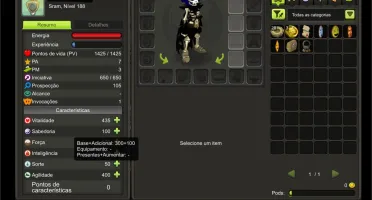 CONTA DOFUS TOUCH IOP 198, SRAM 188, SACRIER 134, CRA 115
